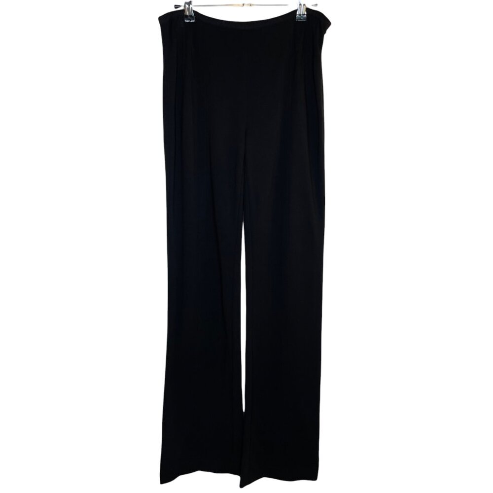 Magaschoni Collection Black Flare Pants, 6